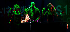 Alicia Keys at the Summer Sonic Festival on piano crop.jpg